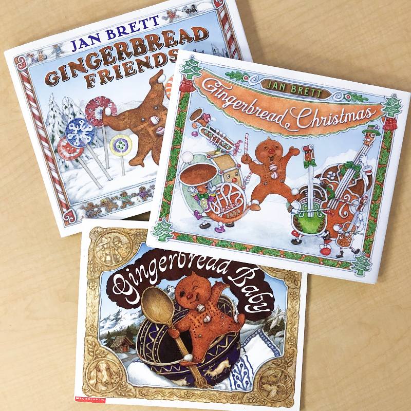 Jan Brett Gingerbread Books