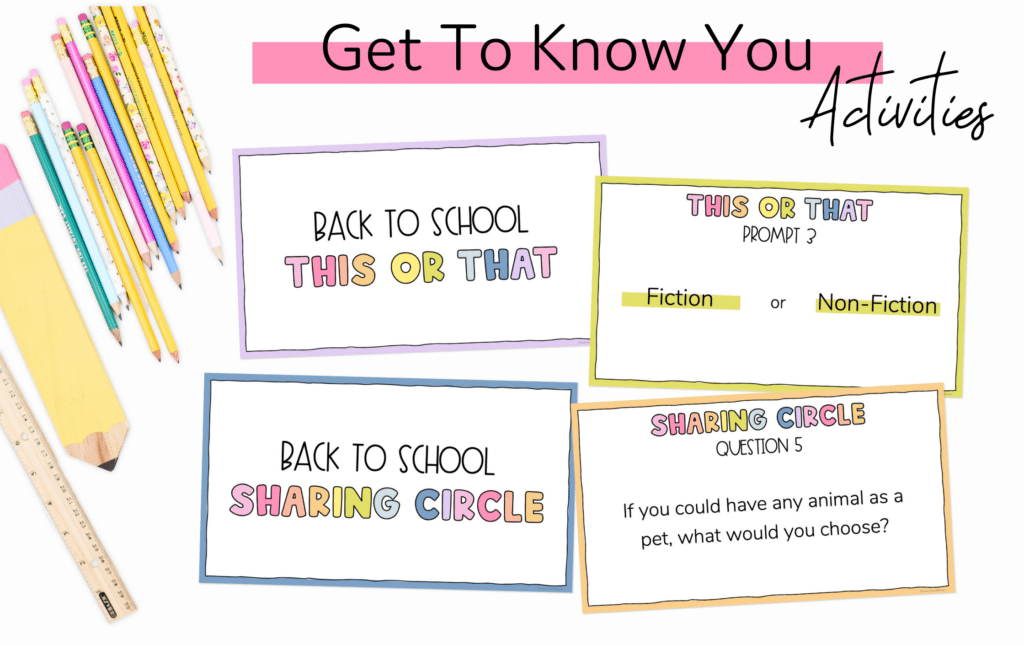 get to know you activities for elementary students like this or that and sharing circle slide screenshots