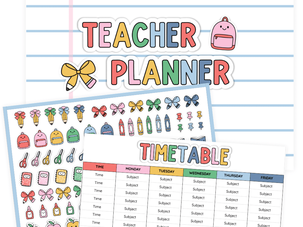 a digital teacher planner