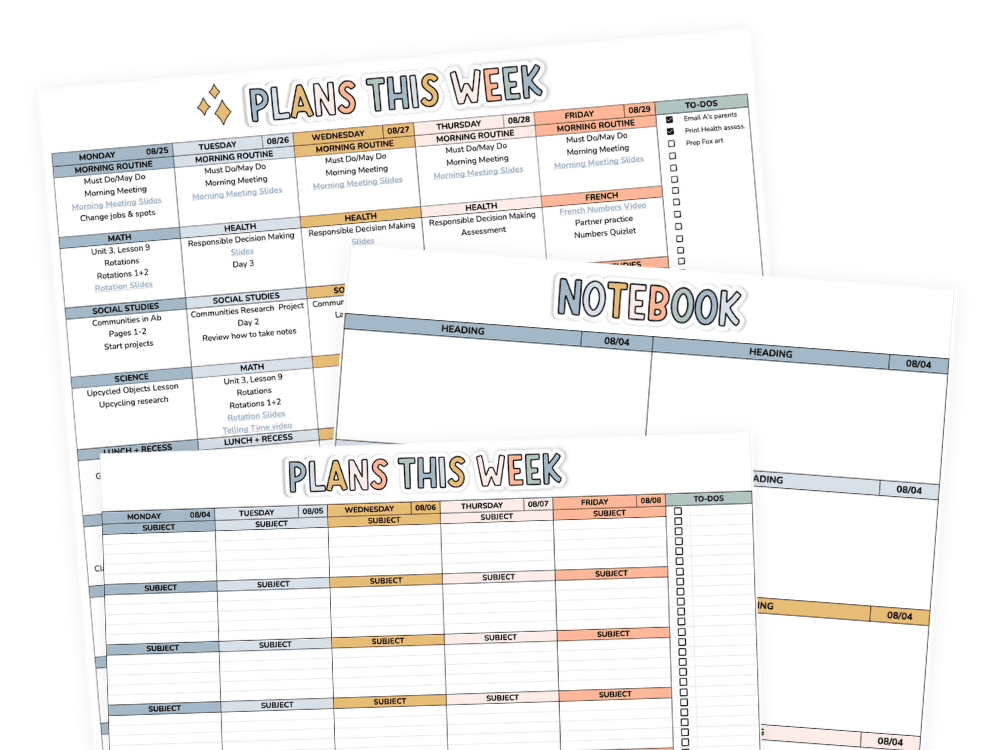 a digital teacher planner