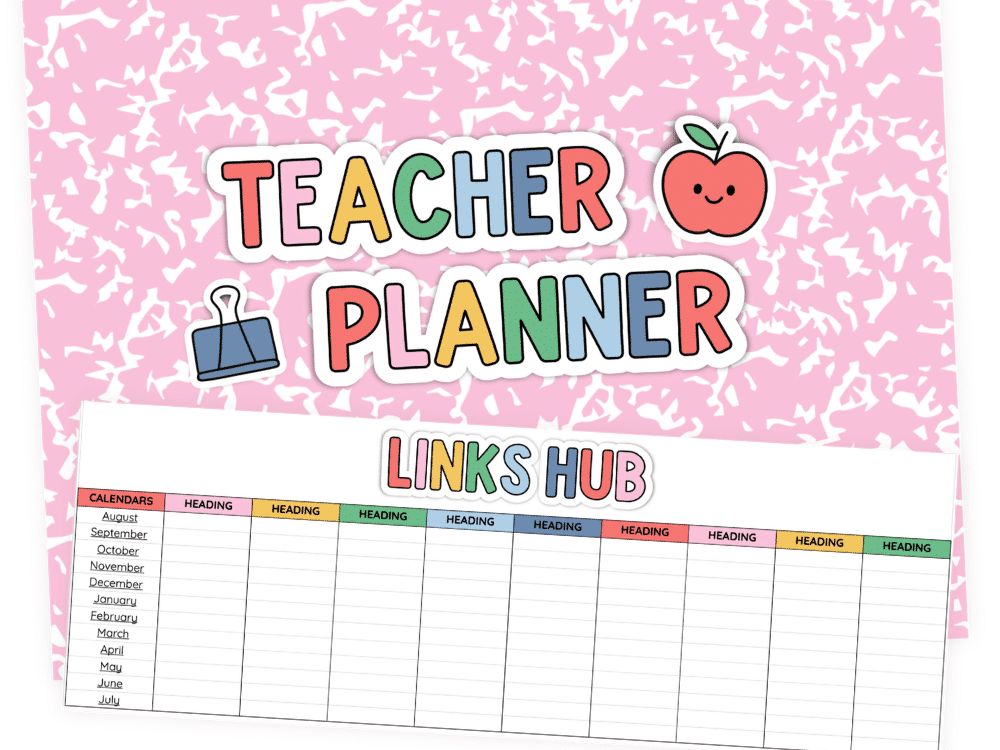 a digital teacher planner