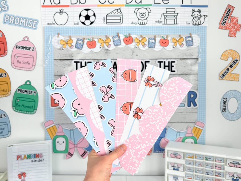 90s classroom decor - bulletin board borders