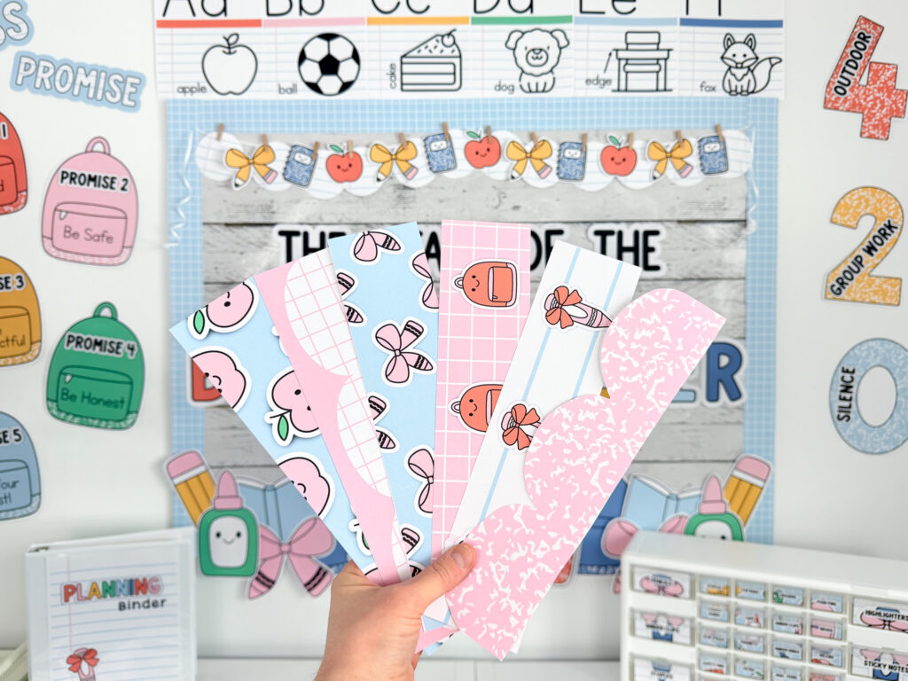 bright printable bulletin board borders