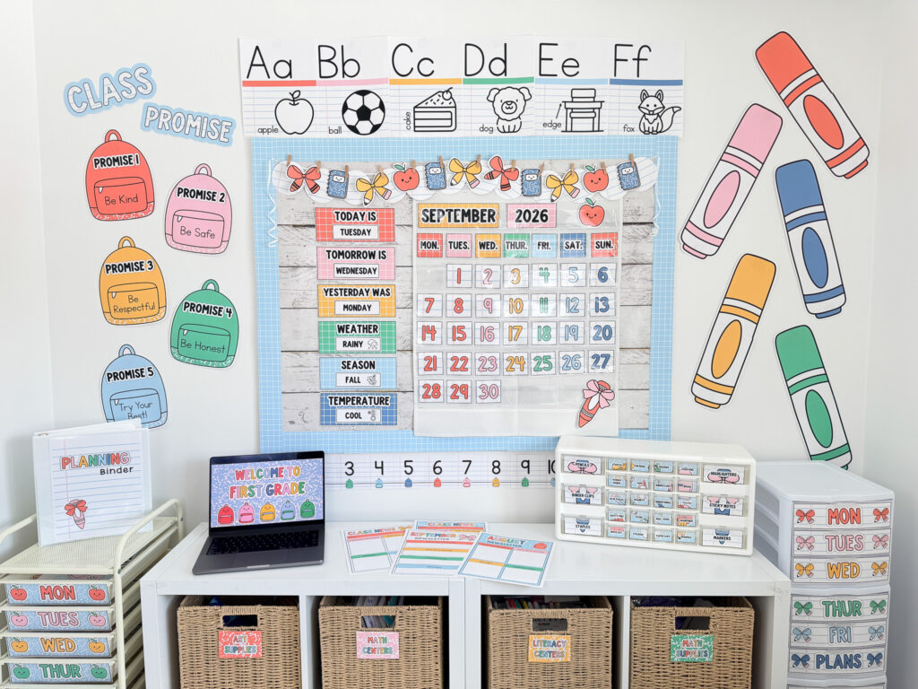 bright classroom theme