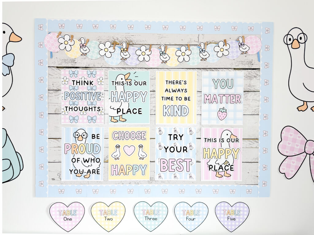 silly goose classroom decor classroom posters
