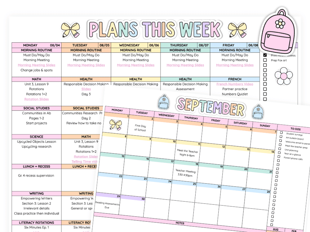 a digital teacher planner