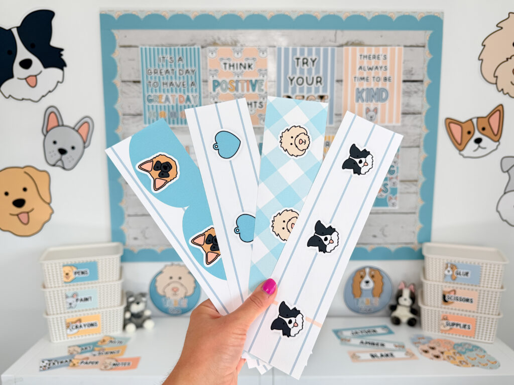 a dog classroom theme classroom decor, bulletin board borders with boho classroom decor colours